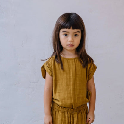 STUDIO BOHEME PARIS  / shirt praslin  (caramel) [SS22]