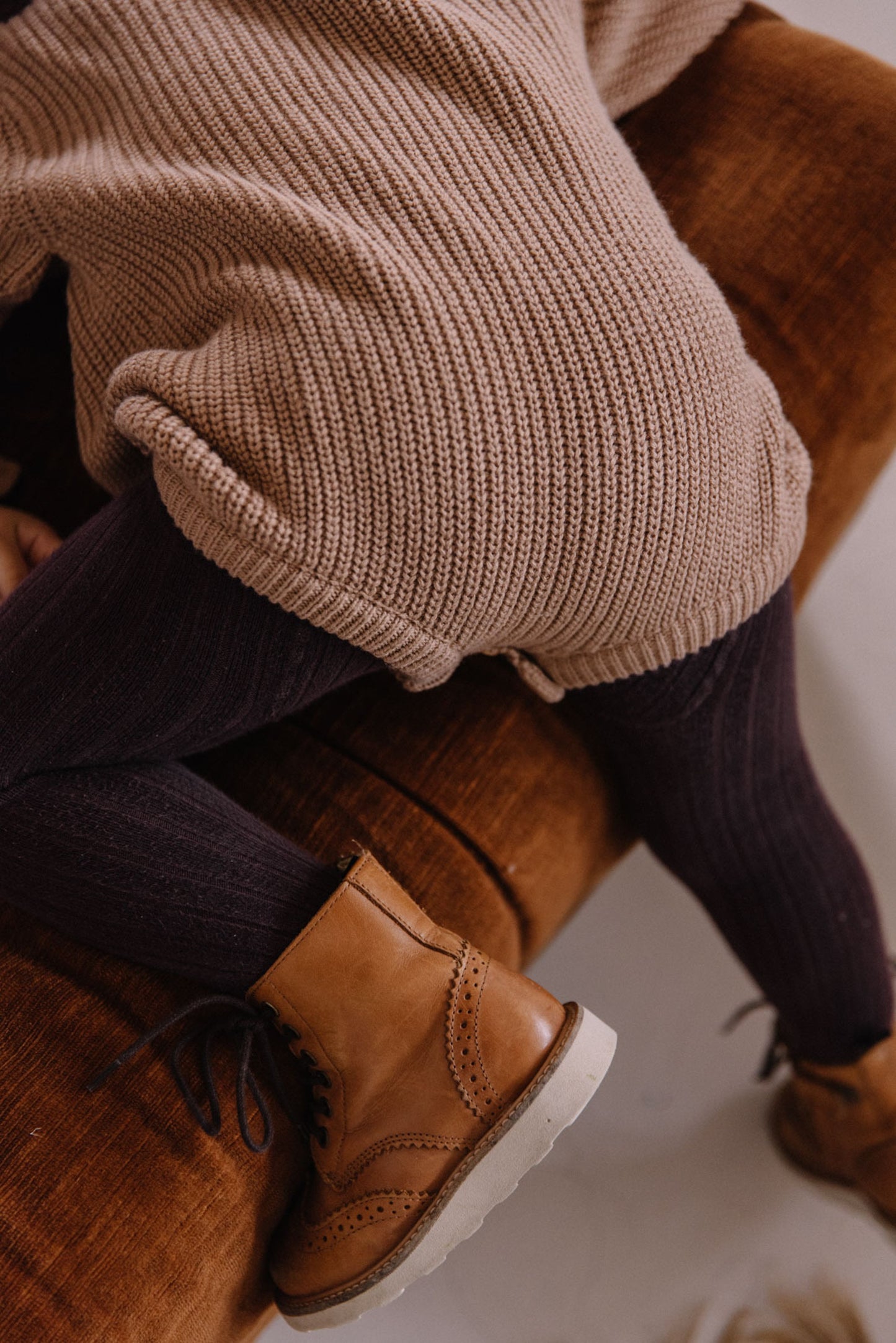 barboteuse chunky / beige