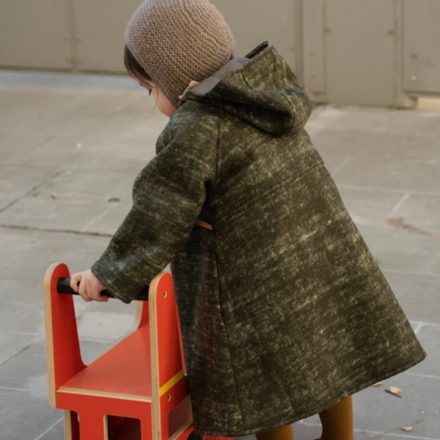 HELLO LUPO  / Tessa Coat (marble green) [AW22]