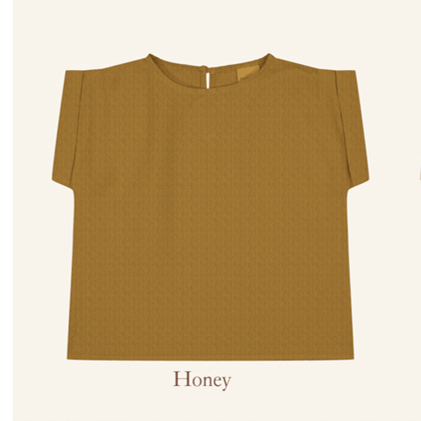 STUDIO BOHEME PARIS  / shirt praslin  (honey) [SS22]