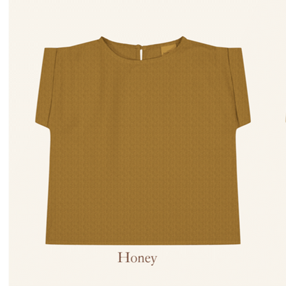 STUDIO BOHEME PARIS  / shirt praslin  (honey) [SS22]