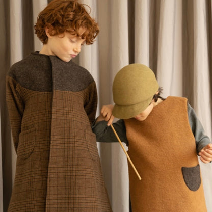 Bell Coat / brown check
