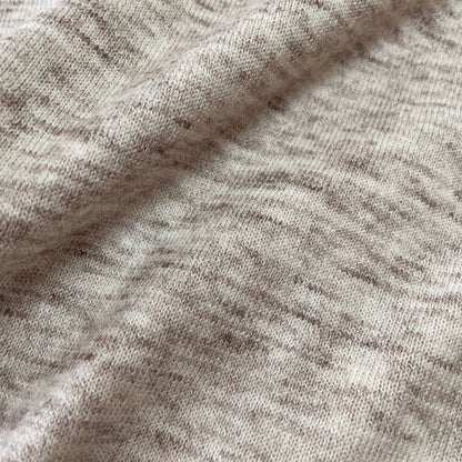 Grown / RIBBED ESSENTIAL LEGGINGS - MOCHA MARLE [SS22]