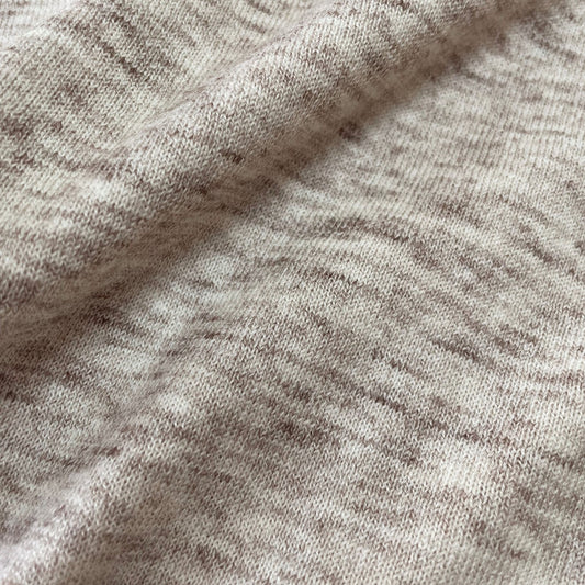 Grown / RIBBED ESSENTIAL LEGGINGS - MOCHA MARLE [SS22]