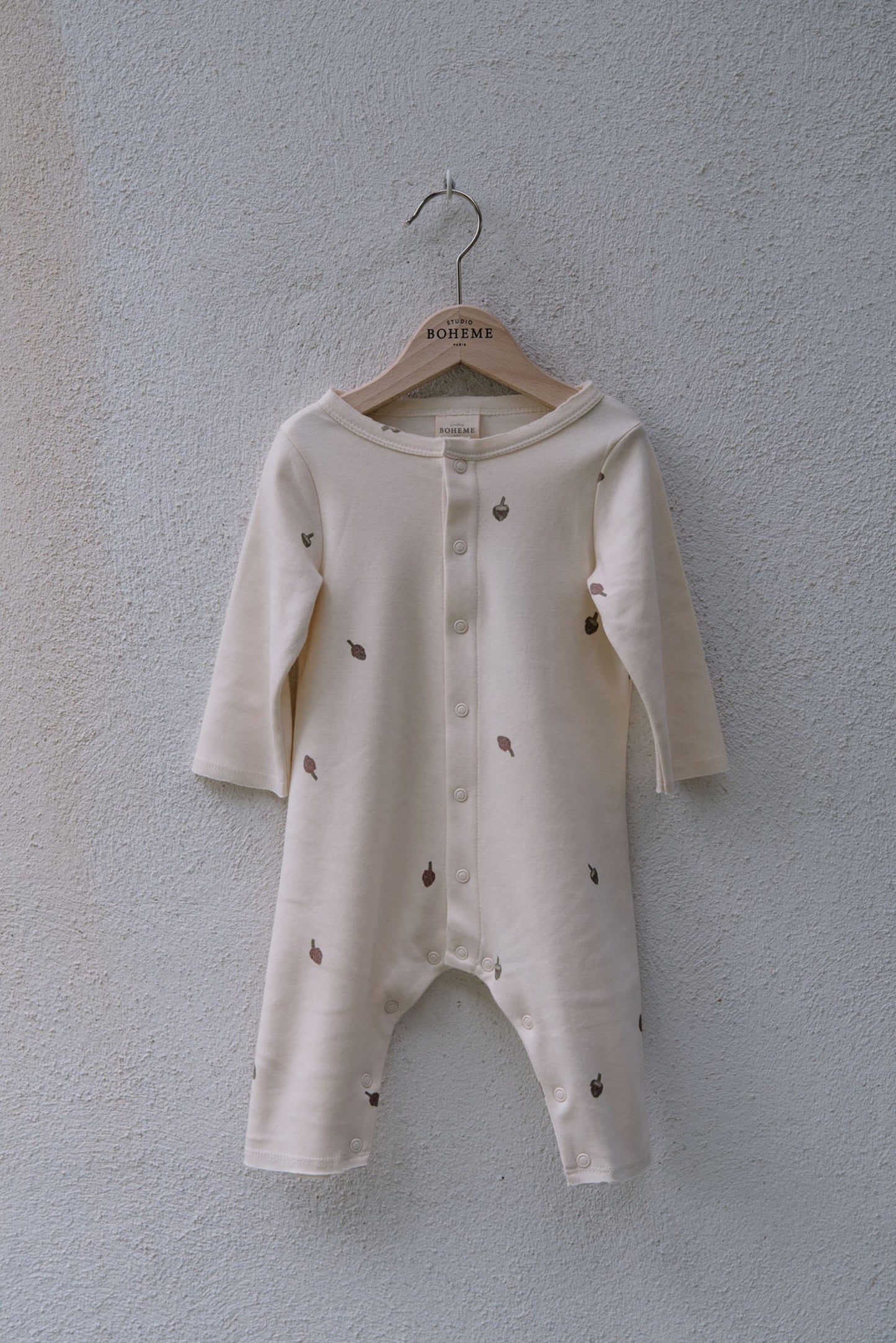 STUDIO BOHEME PARIS  / Jumpsuit BEN (Ecru/Artichokes) [AW22]