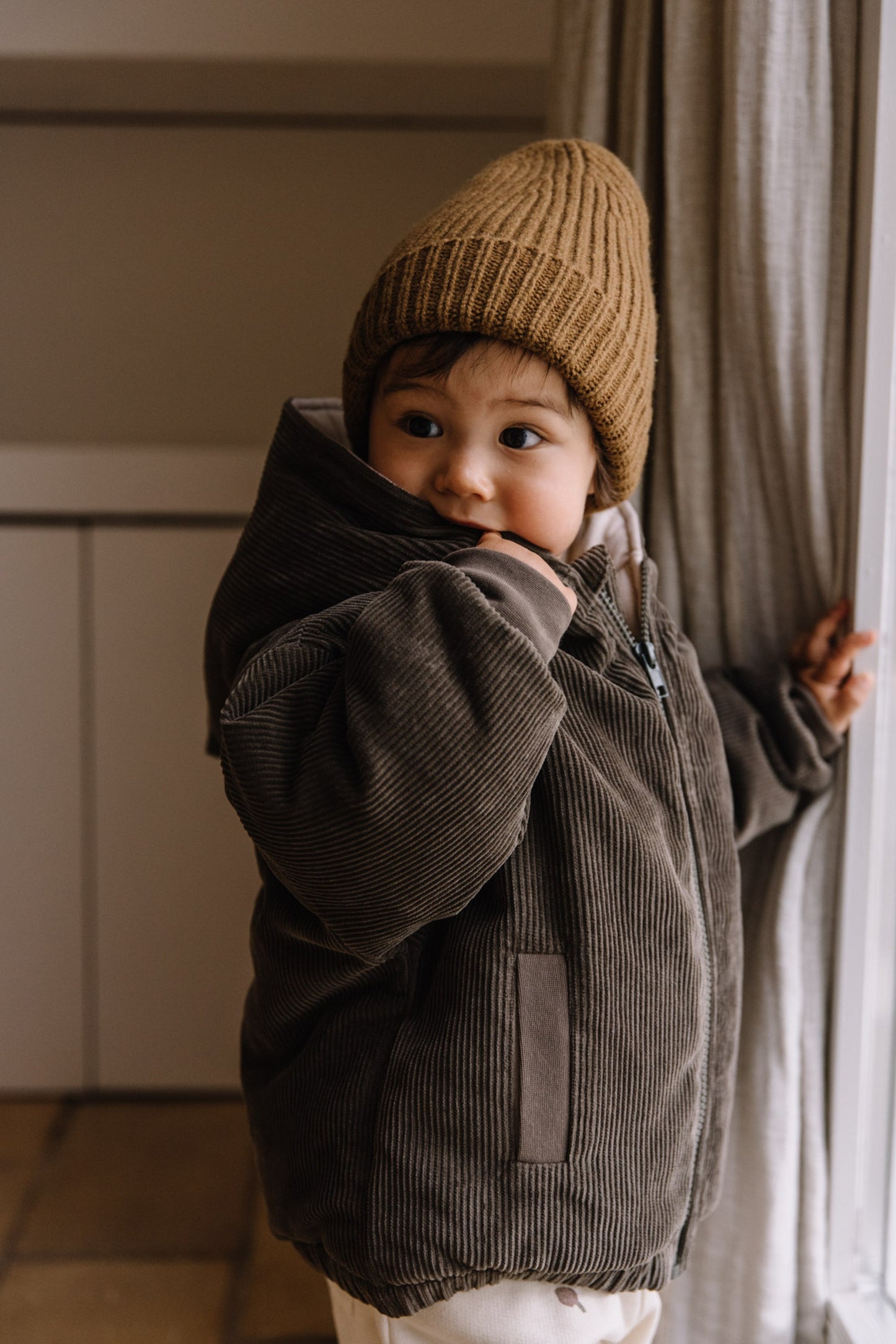 MANTEAU FRIO COAT - COCOA [STUDIO BOHEME](22AW)