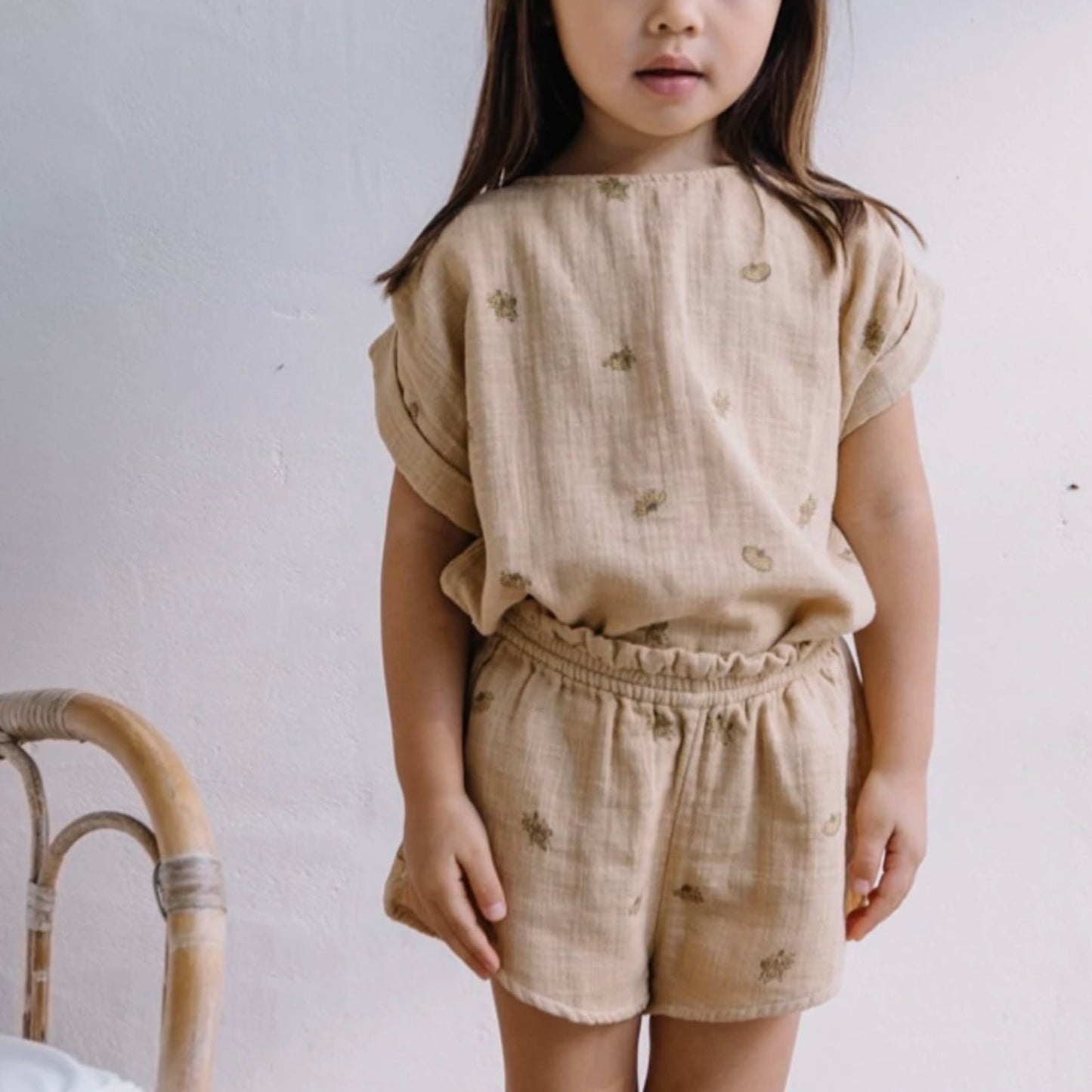 STUDIO BOHEME PARIS  / shirt praslin  (caramel) [SS22]
