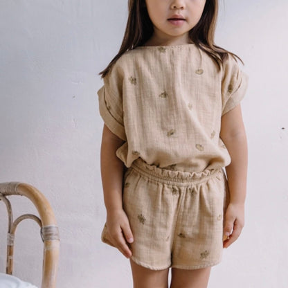 STUDIO BOHEME PARIS  / shirt praslin  (caramel) [SS22]