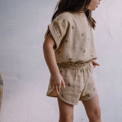 STUDIO BOHEME PARIS  / shirt praslin  (caramel) [SS22]
