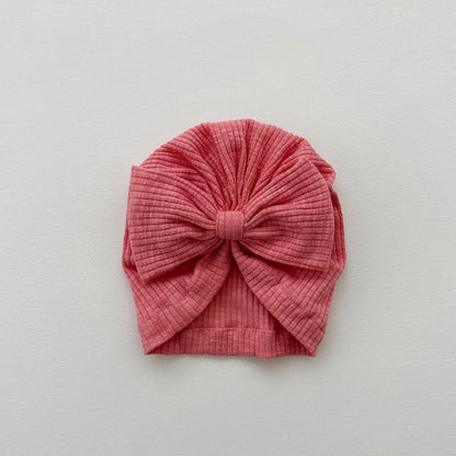 macaron ribbon turban / khaki