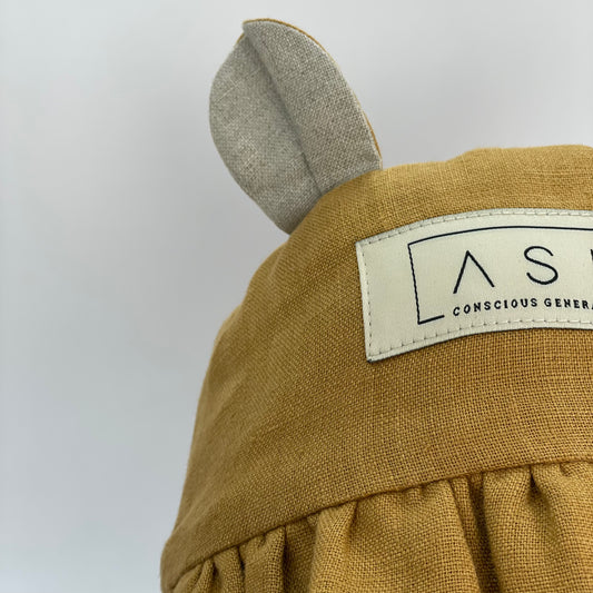 bear hat / honey / wavy / neutral [ASH generation]