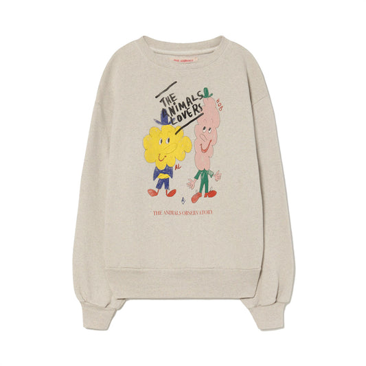 Recycled Grey Lovers Bear Sweatshirt