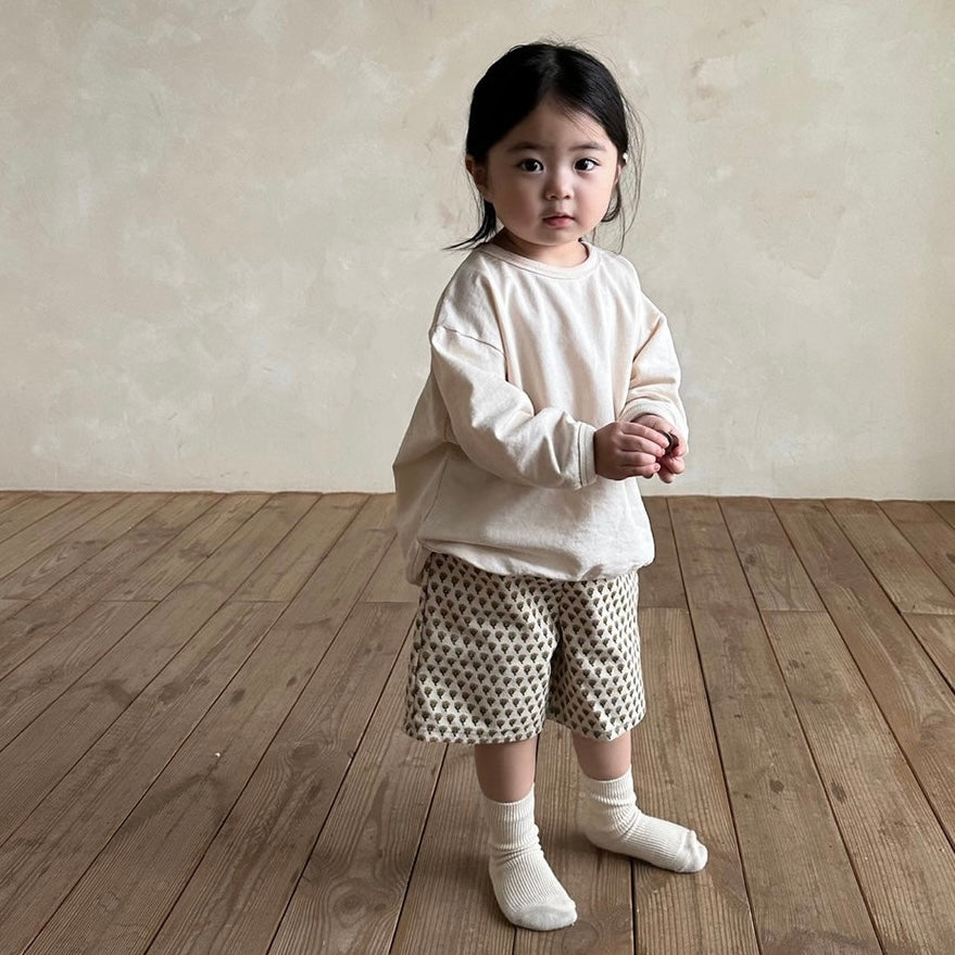 bang bang muji tee / cream [bella bambina]