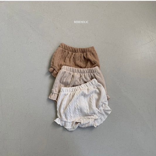 frill knit bloomer [BEBEHOLIC]