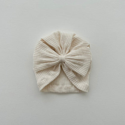 macaron ribbon turban / pumpkin