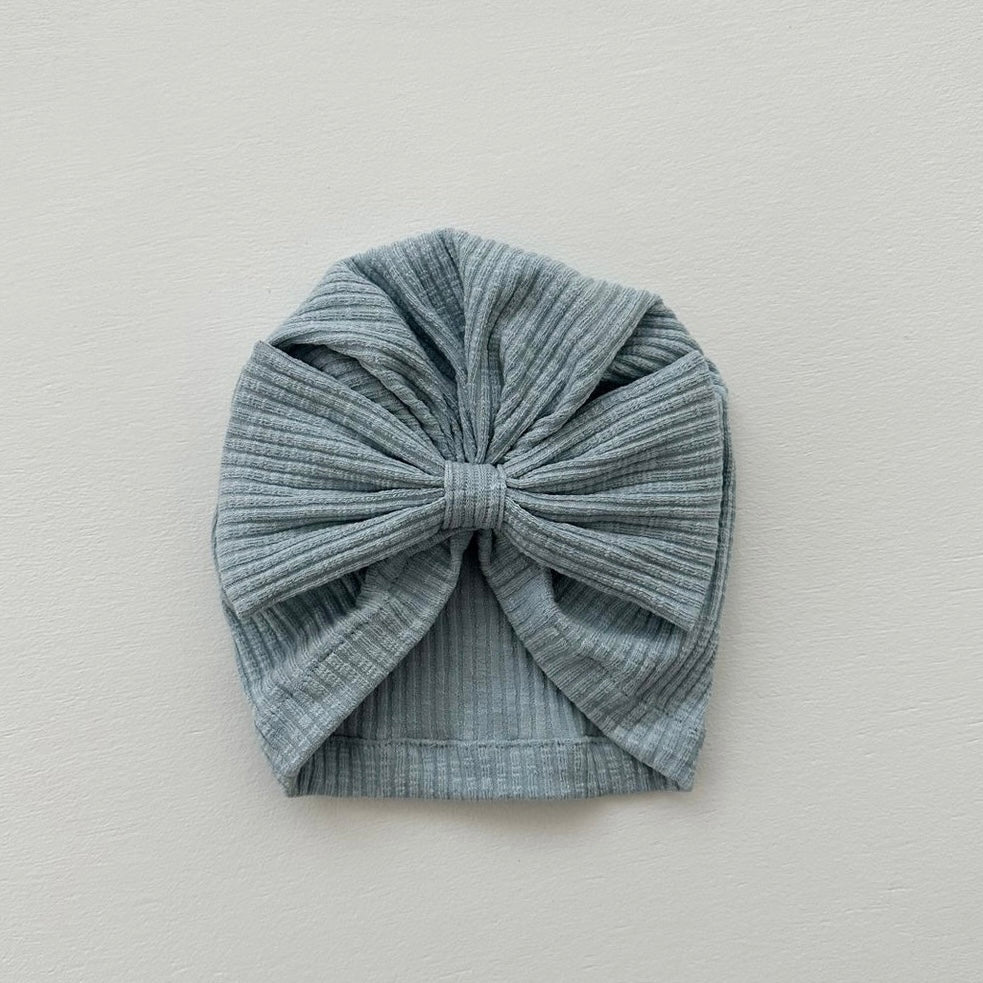 macaron ribbon turban / pink