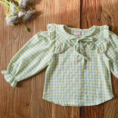 [Puella FLO] vicky blouse / green