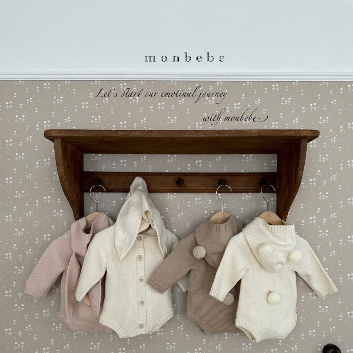 spring knit bear suit [monbebe]