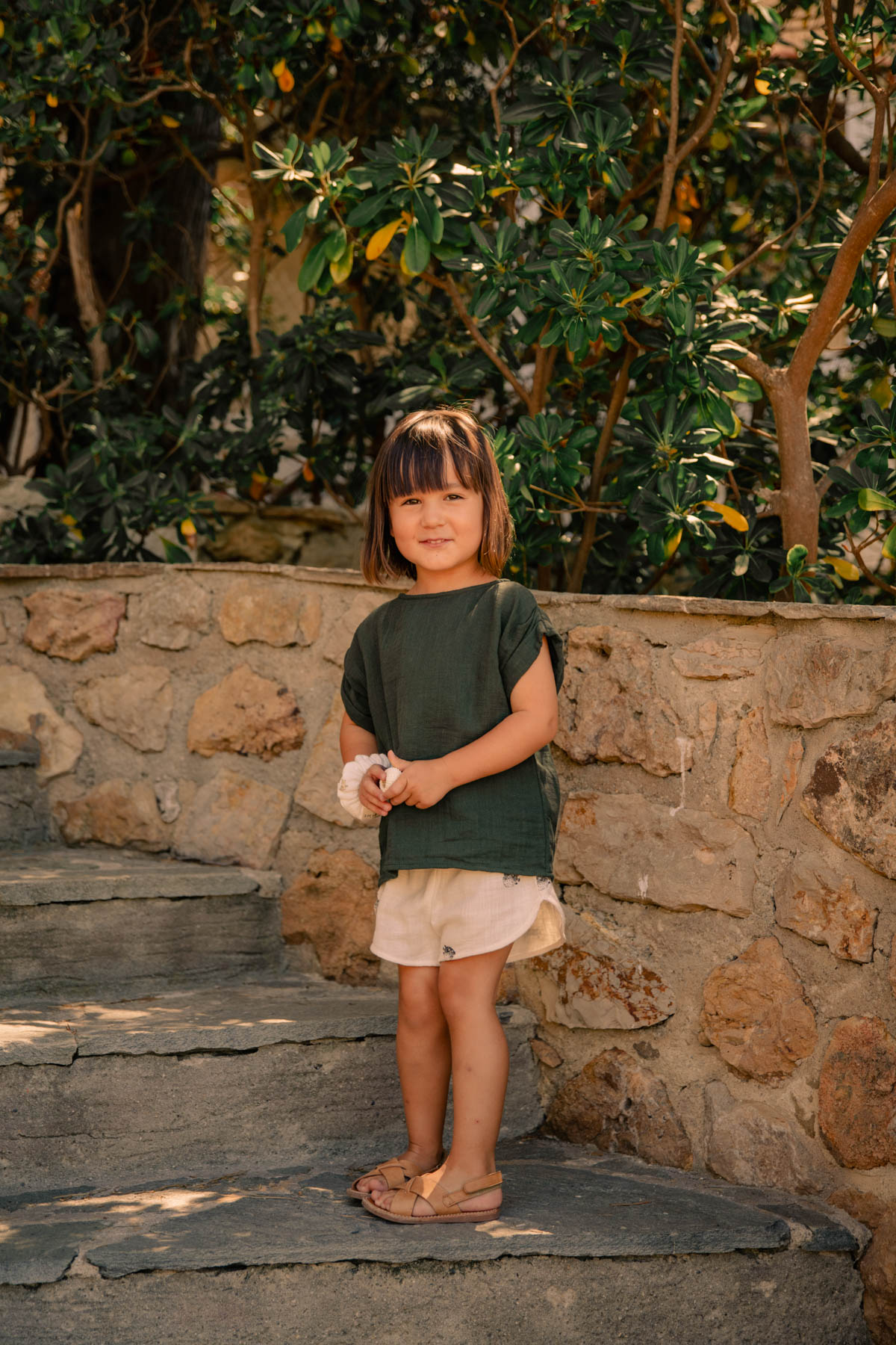 BLOUSE PRASLIN / abyssal green