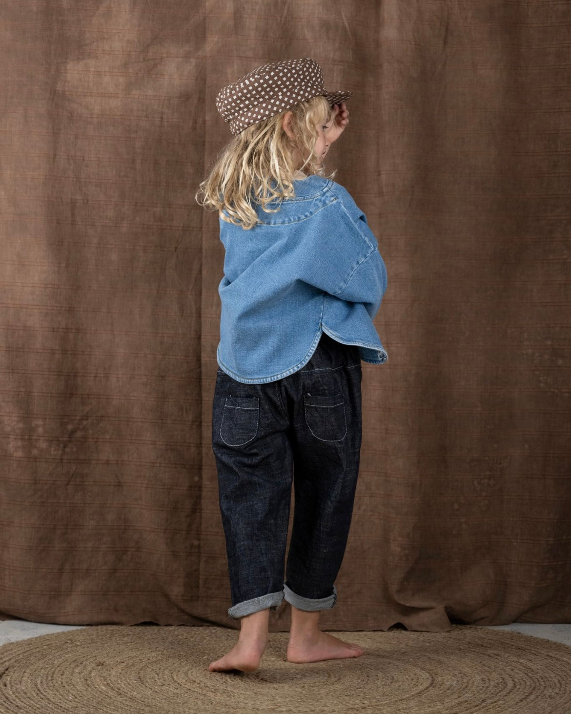 HELLO LUPO 23aw blue denim 4-5y - kailashparbat.ca