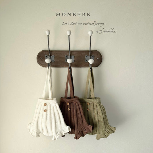 lily knit suspender pants [monbebe]