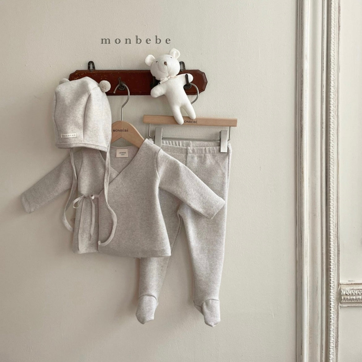 milky 3p set / cream
