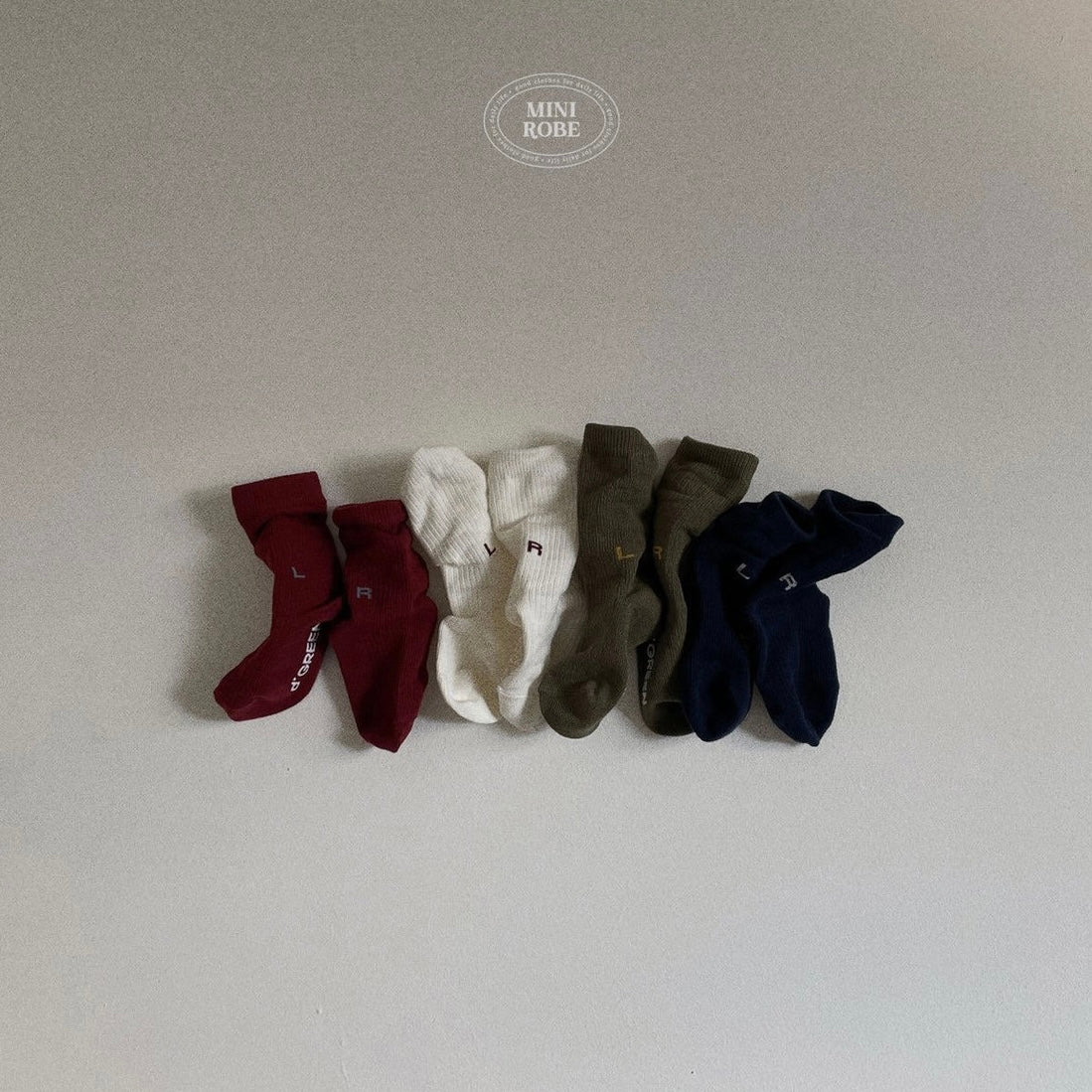 LR socks 4p set [minirobe]