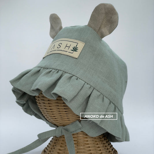 bear hat / sage / wavy / neutral [ASH generation]