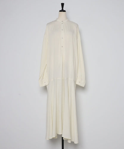 flare long onepiece / ivory