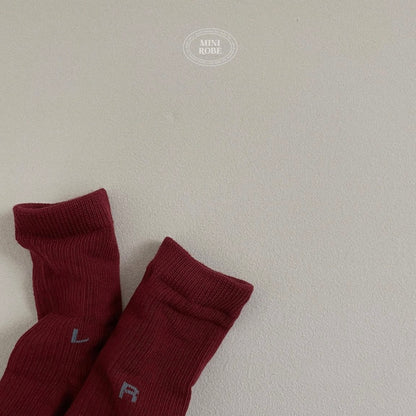LR socks 4p set [minirobe]