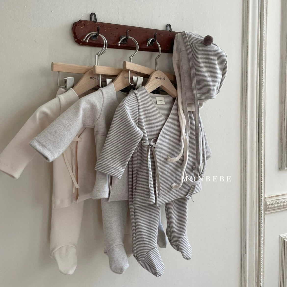 milky 3p set / cream