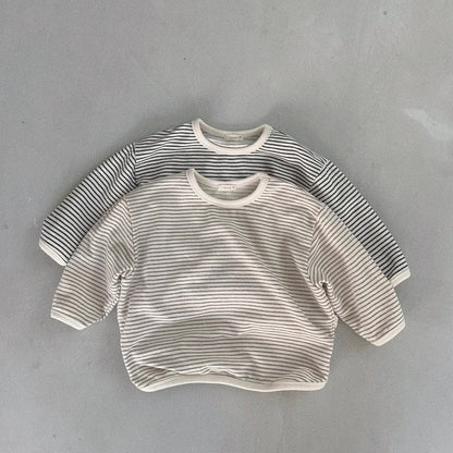 bang bang stripe tee / beige [bella bambina]