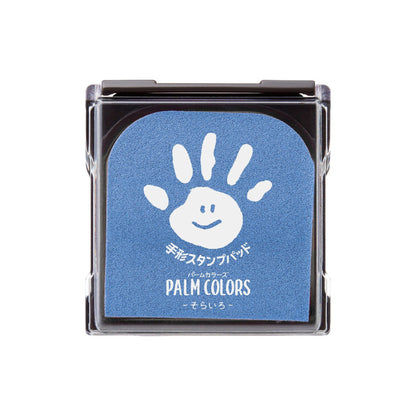 stamp pad (blue) / palm colors