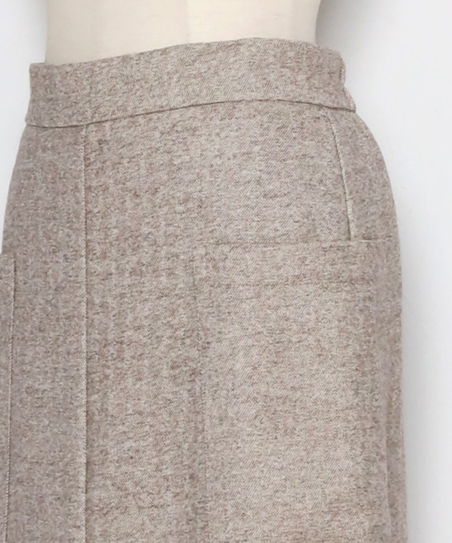 double pocket tight skirt