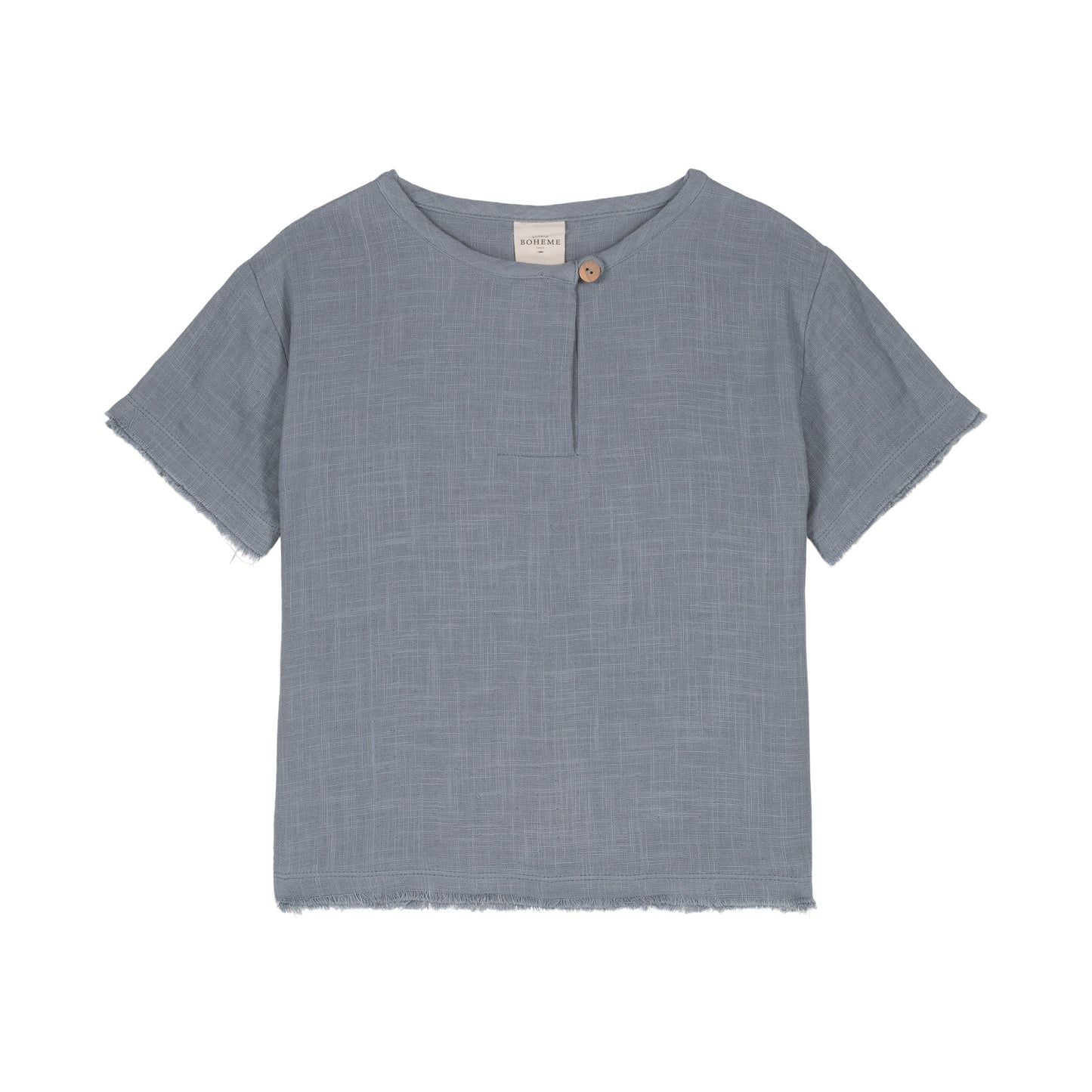TSHIRT ORSO GAZE / gray blue