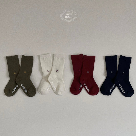LR socks 4p set [minirobe]