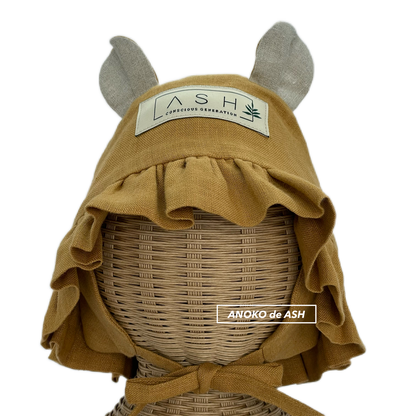 bear hat / honey / wavy / neutral [ASH generation]