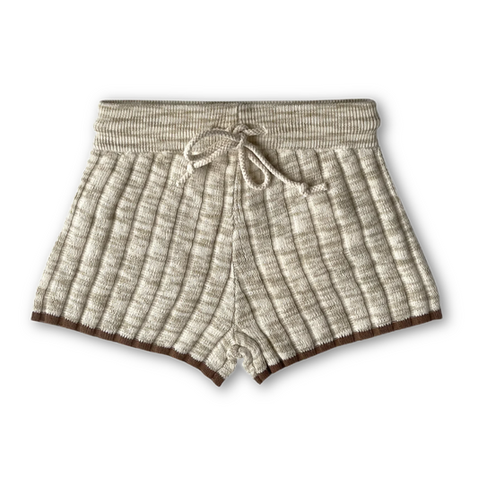 Knitted Rib Shorts