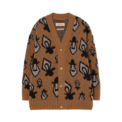 Brown Racoon Cardigan
