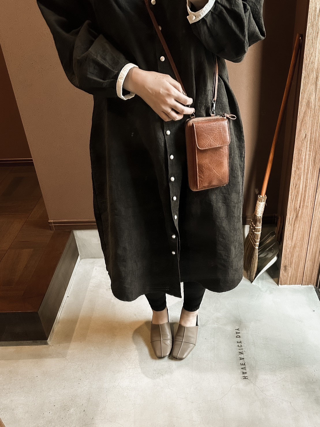 HELLO LUPO / Lupo Kimono Coat (brown) [AW22] – anoko.