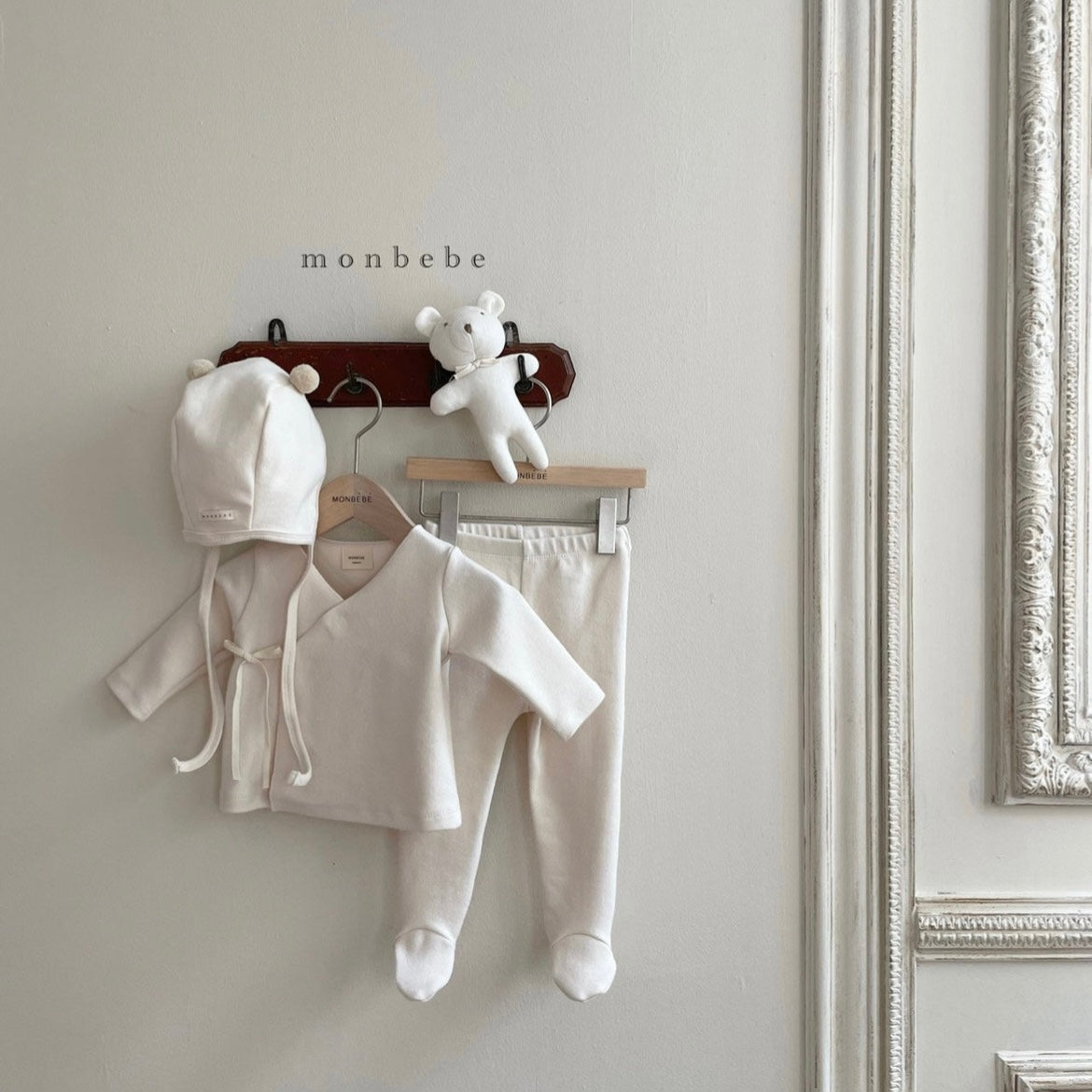 milky 3p set / cream