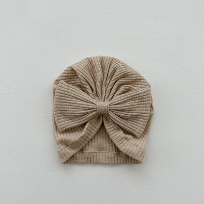 macaron ribbon turban / pumpkin