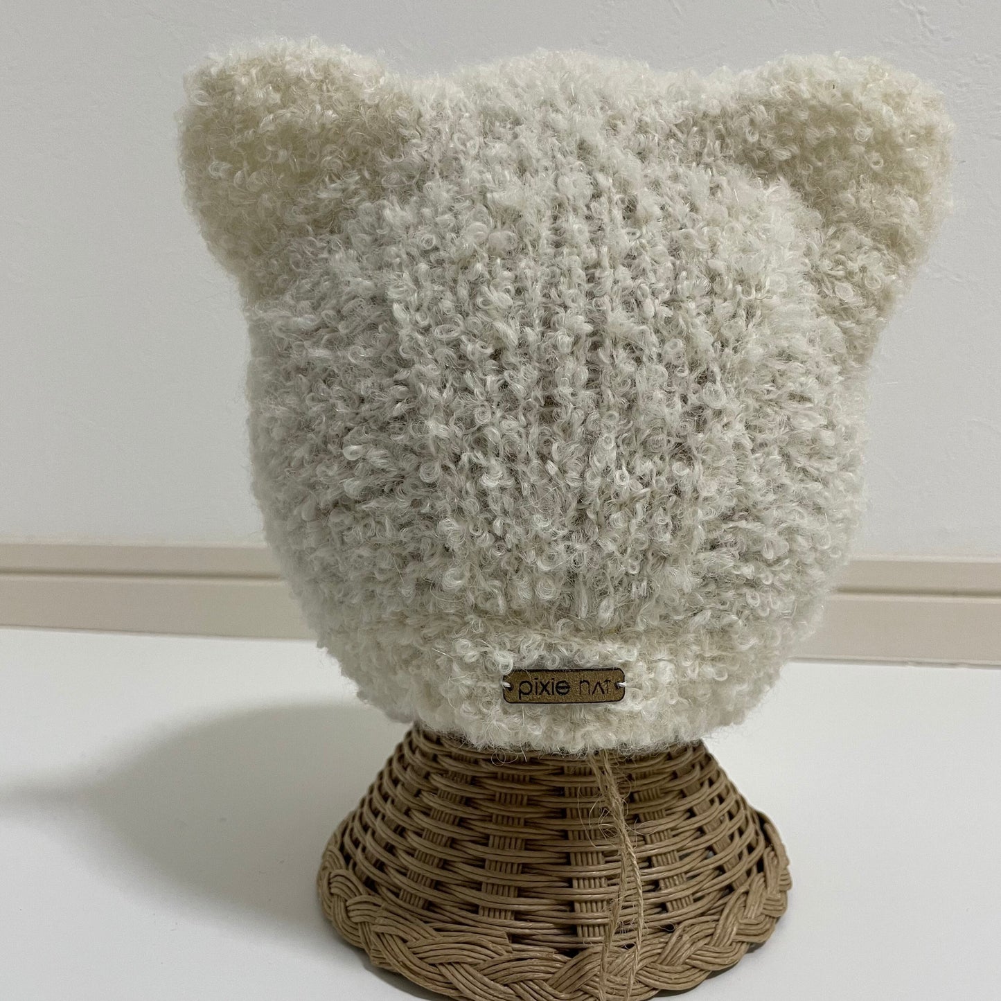 teddy hat / ivory [pixie hat]