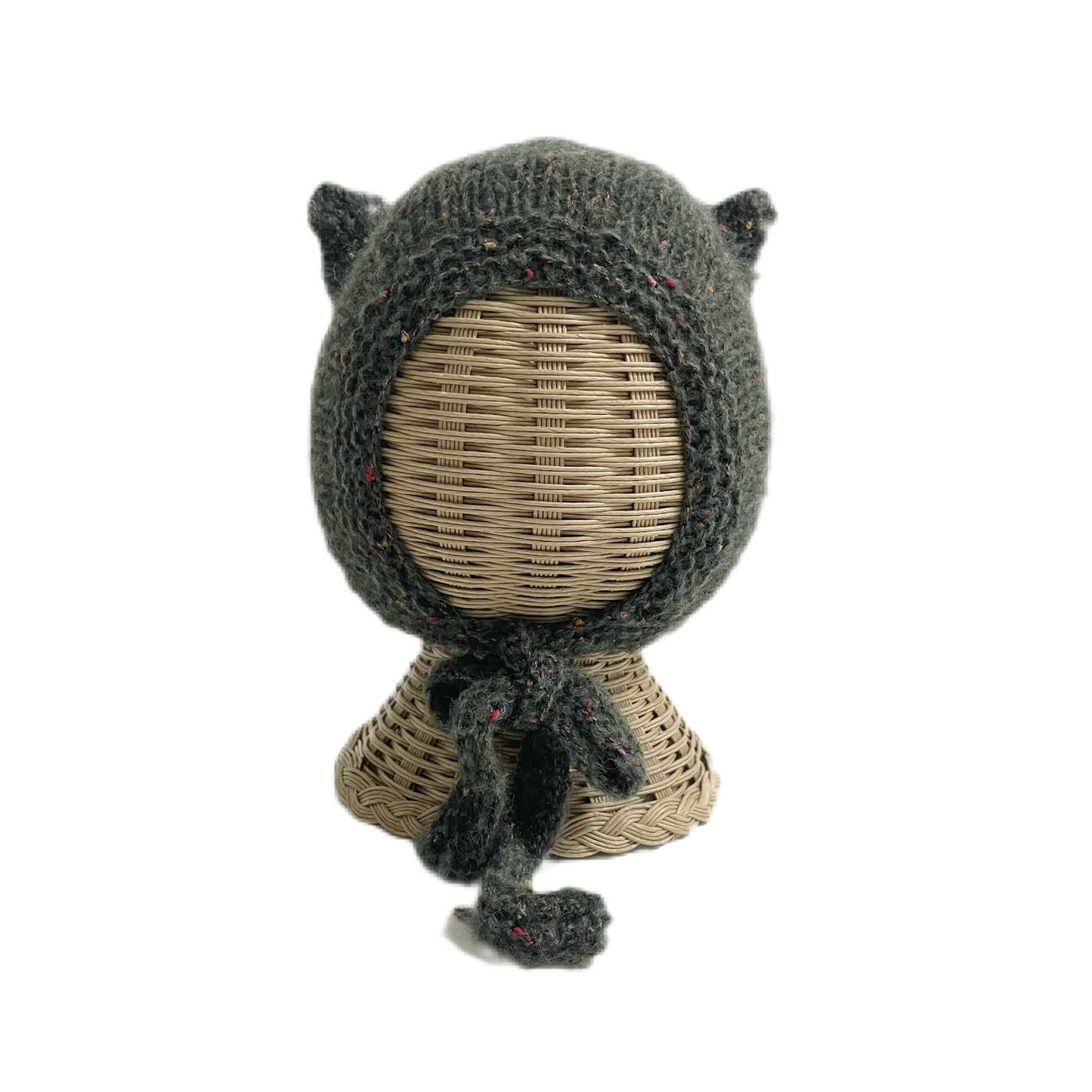 premium kitty hat / mix deep green [PIXIE HAT×ANOKO.限定コラボ]