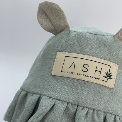 bear hat / sage / wavy / neutral [ASH generation]