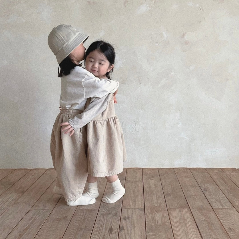B onui pants / light beige [bella bambina]