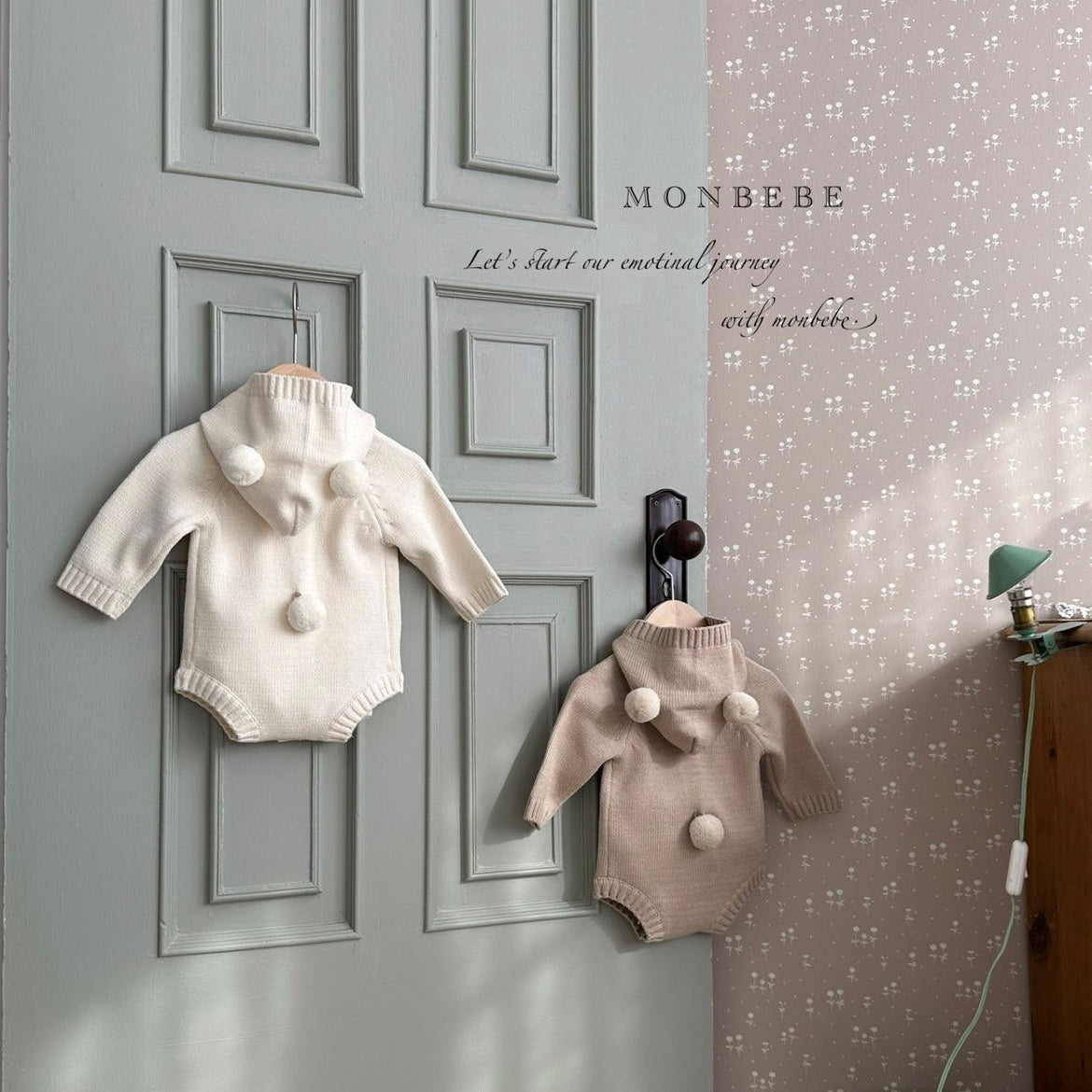 spring knit bear suit [monbebe]