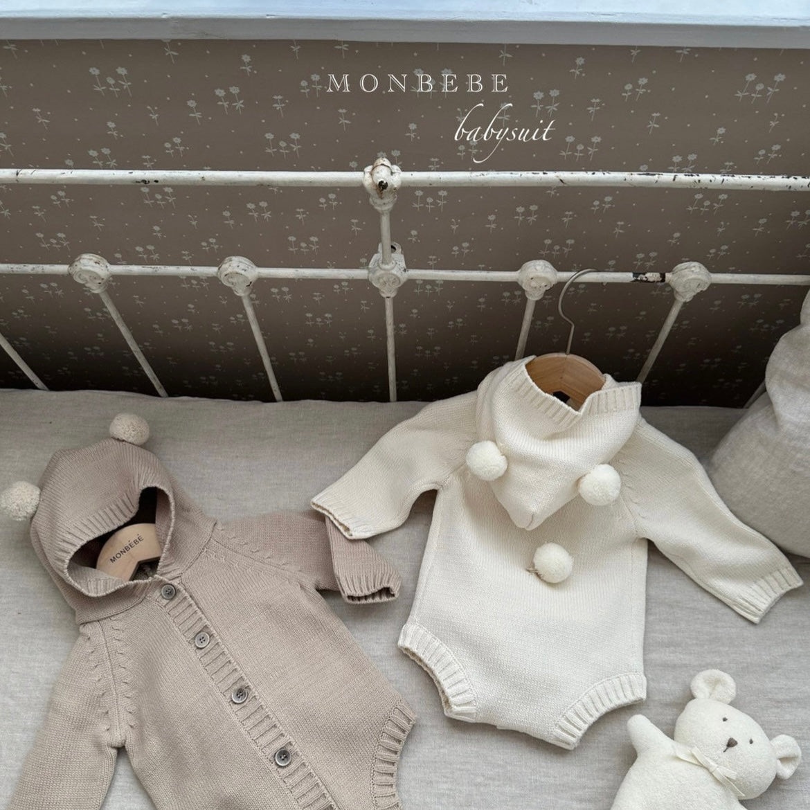 spring knit bear suit [monbebe]
