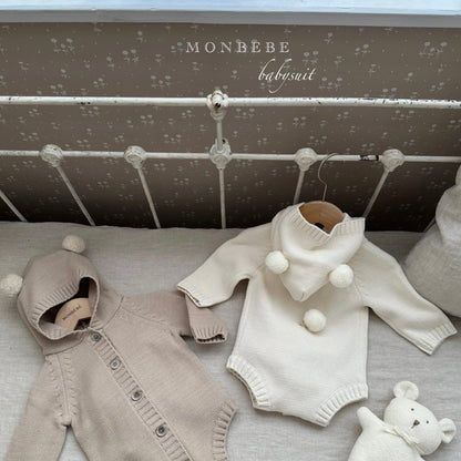 spring knit bear suit [monbebe]