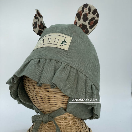 bear hat / basil / wavy / leopard [ASH generation]